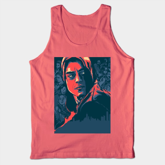 Mr. Robot Tank Top by HyperTwenty